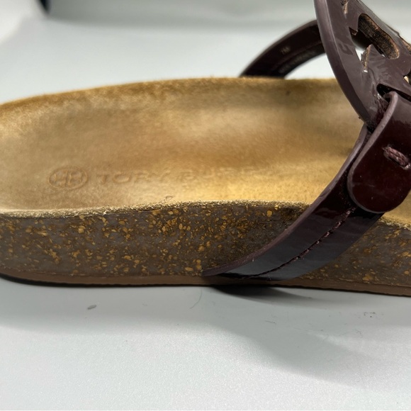 Tory Burch Miller Cloud Sandals Size 7 Brown - Picture 13 of 16